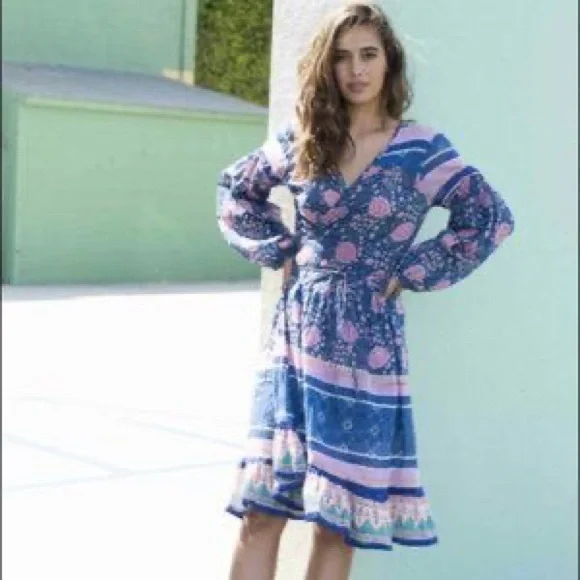 blue boheme dress Items On Sale Blue Boheme